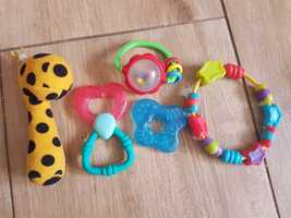 Zabawki dla niemowlaka gryzaki/,grzechotki