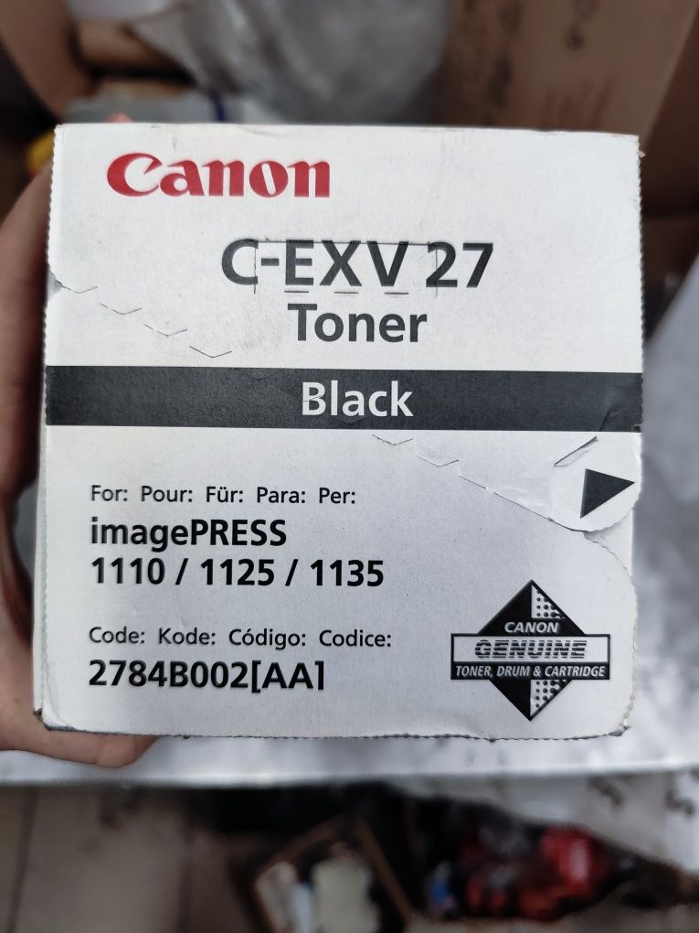 Nowy toner czarny Canon C-EXV 27 imagePRESS 1110