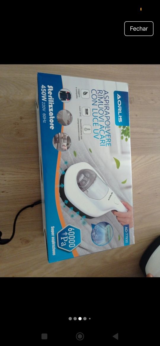 Aspirador anti ácaros AORLIS