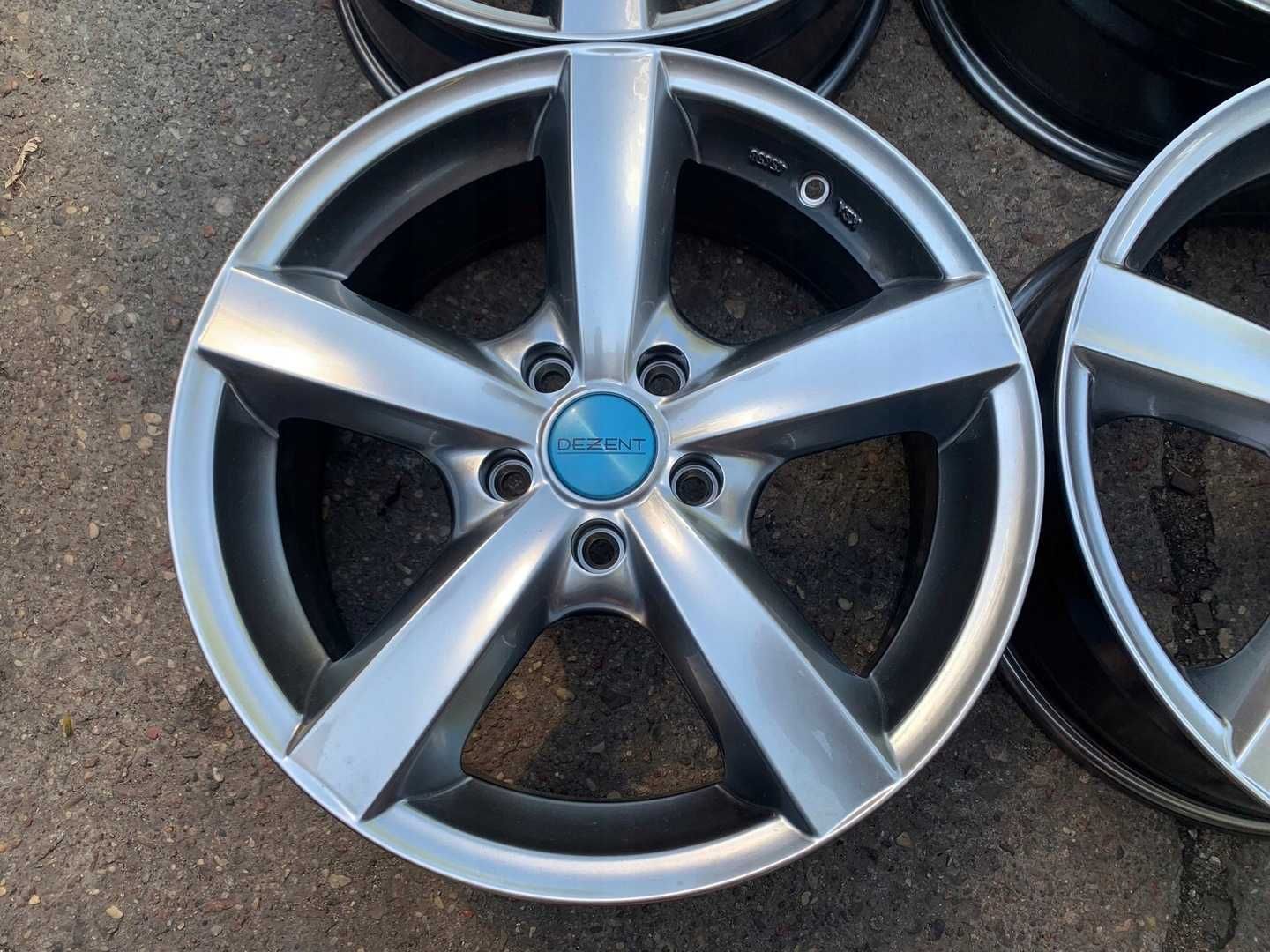 4x felgi aluminiowe DEZENT F 17"x7" rozstaw 5x112 ET 40 NOWE !!