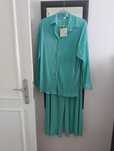 Conjunto de sra, pantalona e camisa