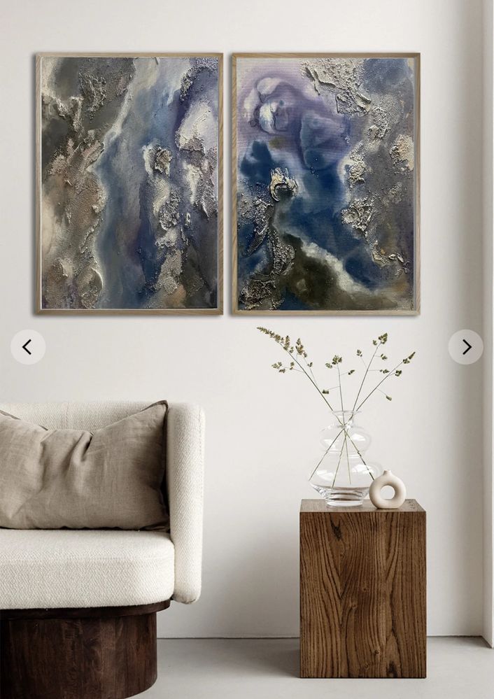 Pintura unica, quadro, abctrata