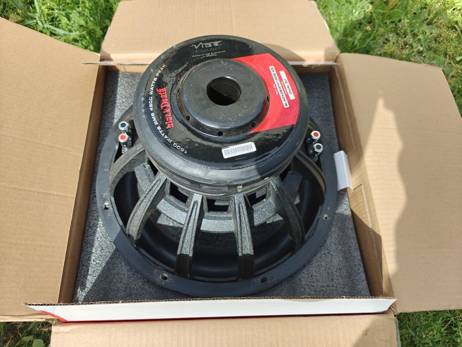 Głośnik Vibe Blackdeath 15 4800w car audio subwoofer