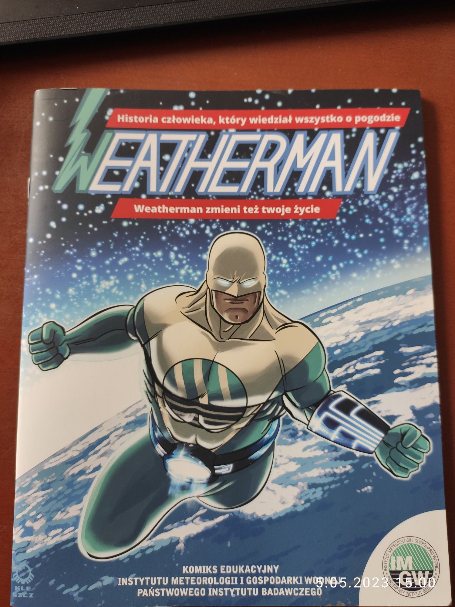 Komiks Weatherman Człowiek, który wiedział wszystko o pogodzie