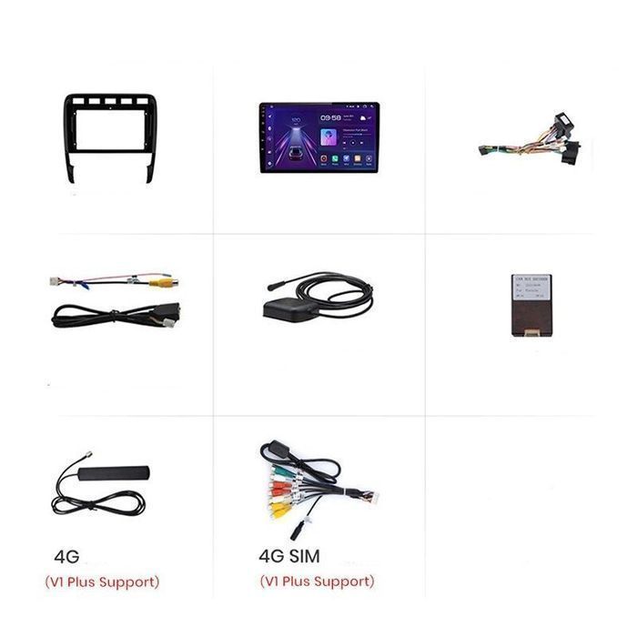 Radio nawigacja Porsche Cayenne Carplay Android Auto 6GB 128GB