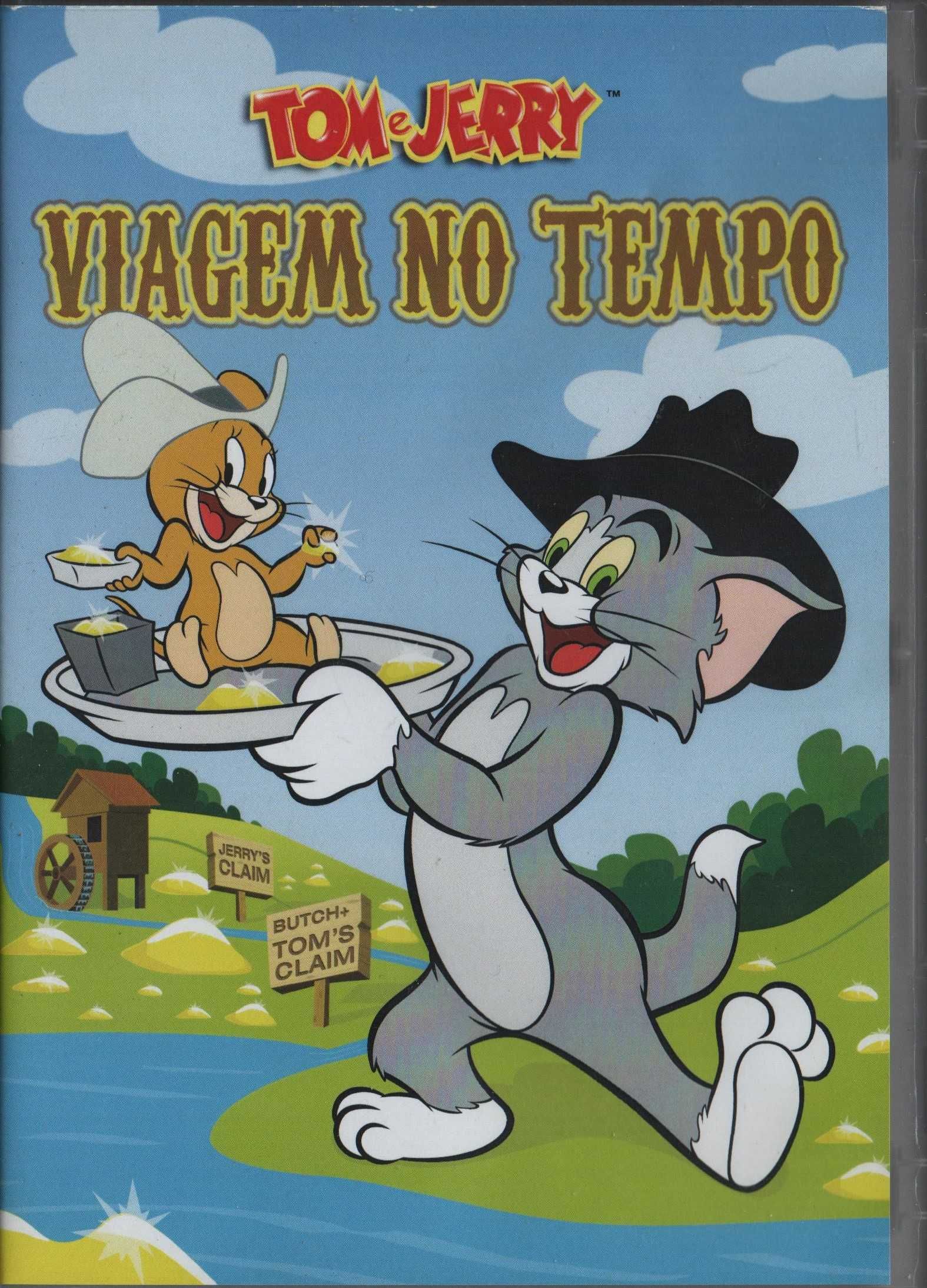 Dvd Tom e Jerry - Viagem No Tempo - animação