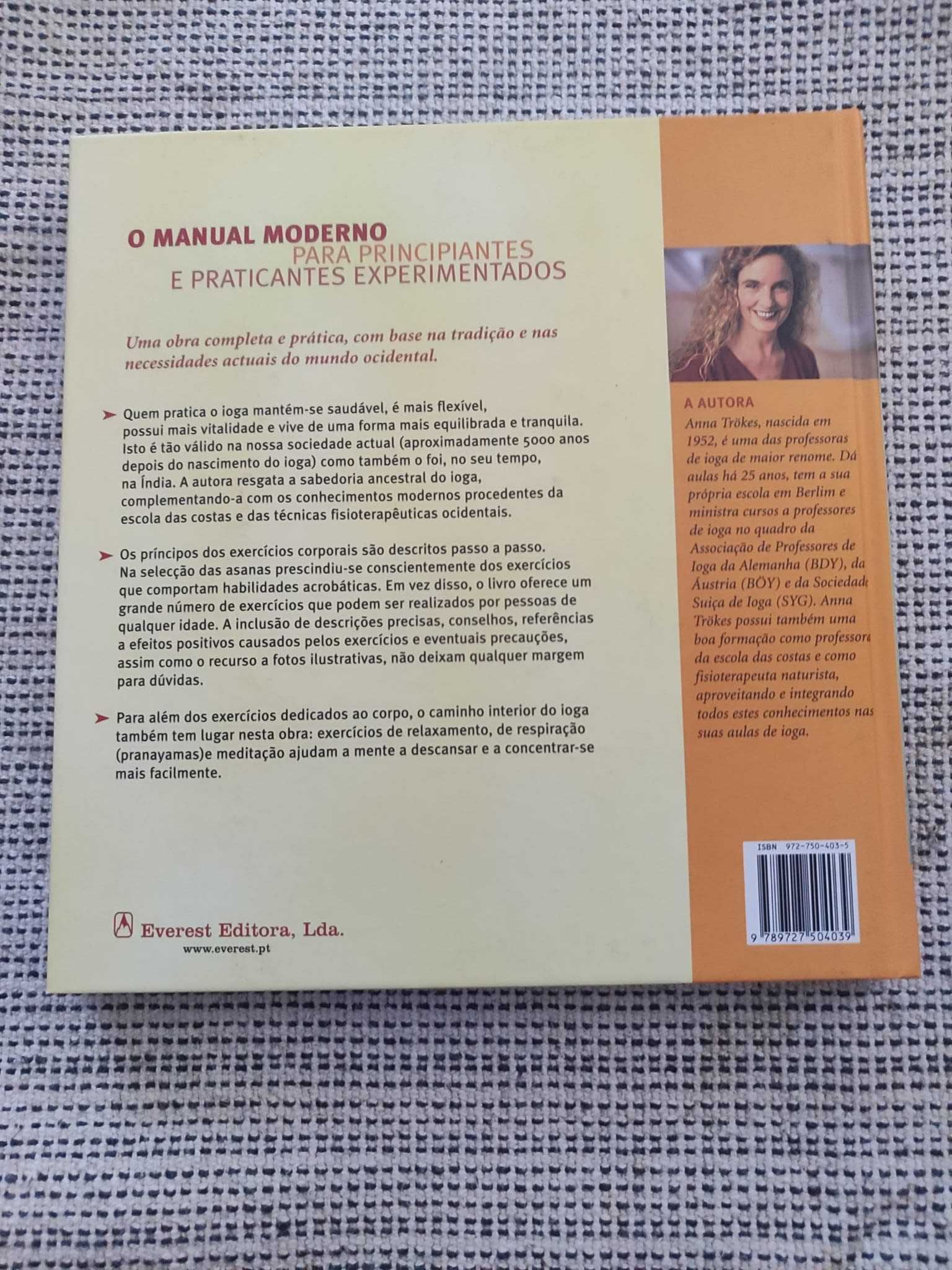 O grande livro do Yoga de Anna Trokes