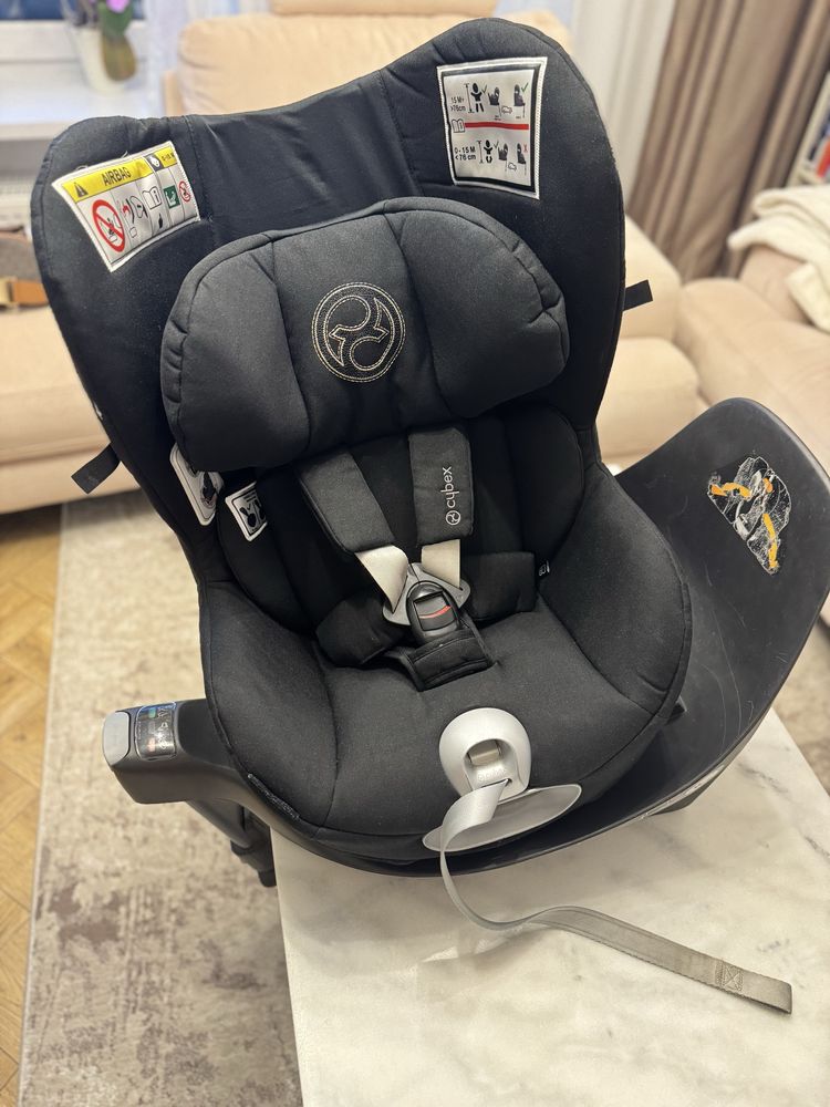 Fotelik obrotowy Cybex Sirona Z Plus i-size z bazą