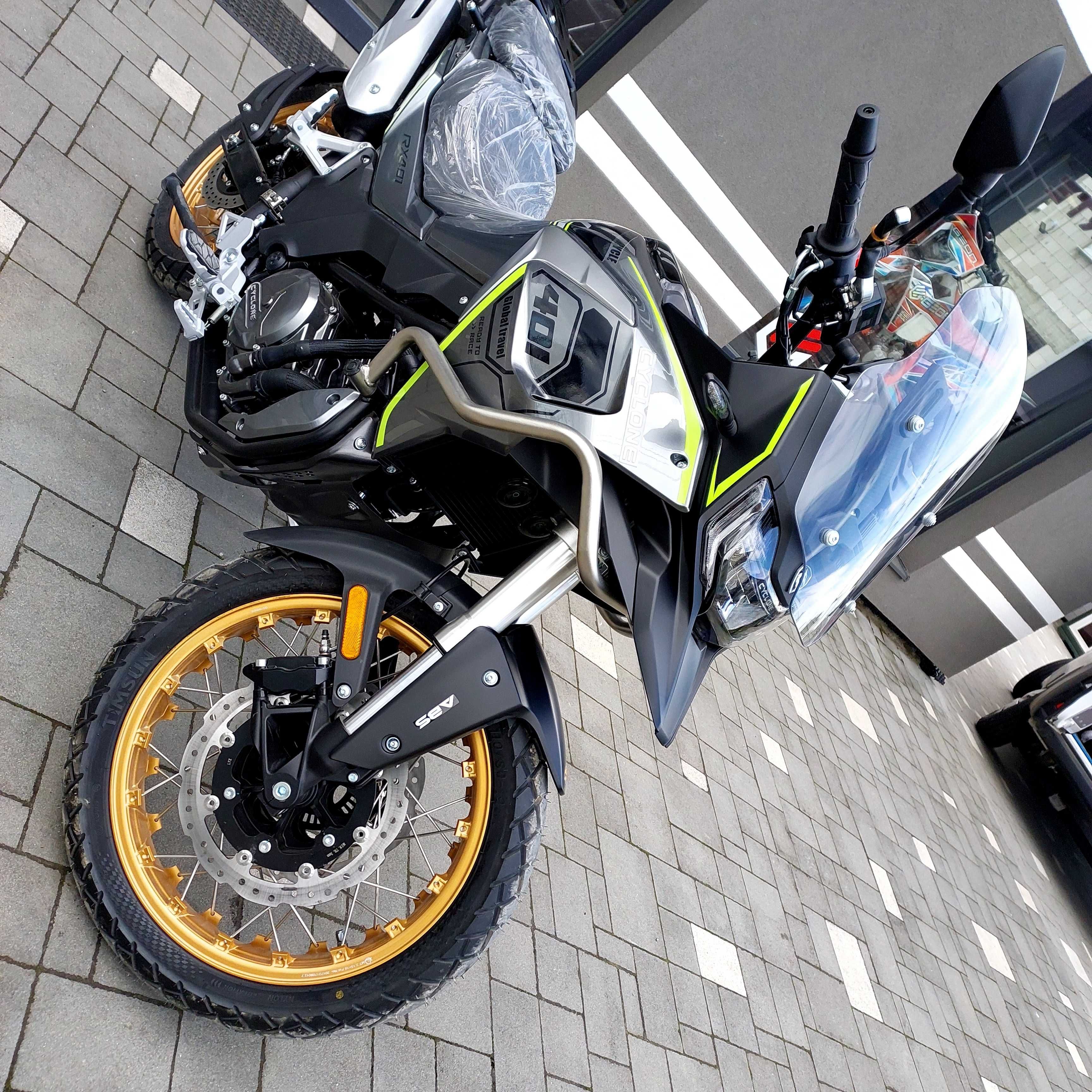 Знижка мотоцикл CYCLONE RX401, 45 к.с., двоканальний ABS, доставка