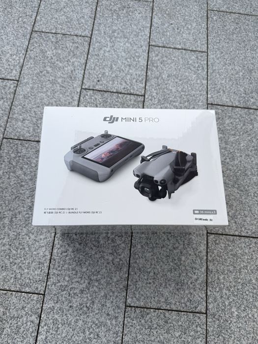 DJI Mini 5 PRO RC2 FLY MORE COMBO NOVO C/ DJI CARE
