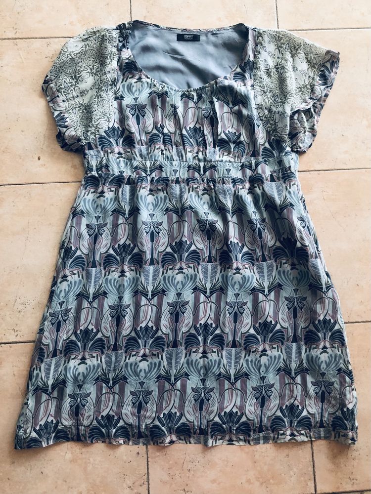 Esprit Collection. 100% jedwab. Sukienka. 42.