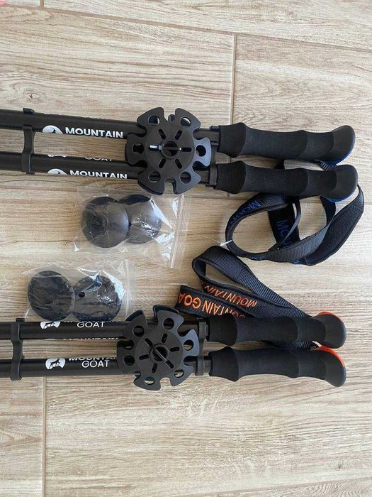 Трекінгові палиці Mountain Goat | 2 шт | Телескопічні | Легкі