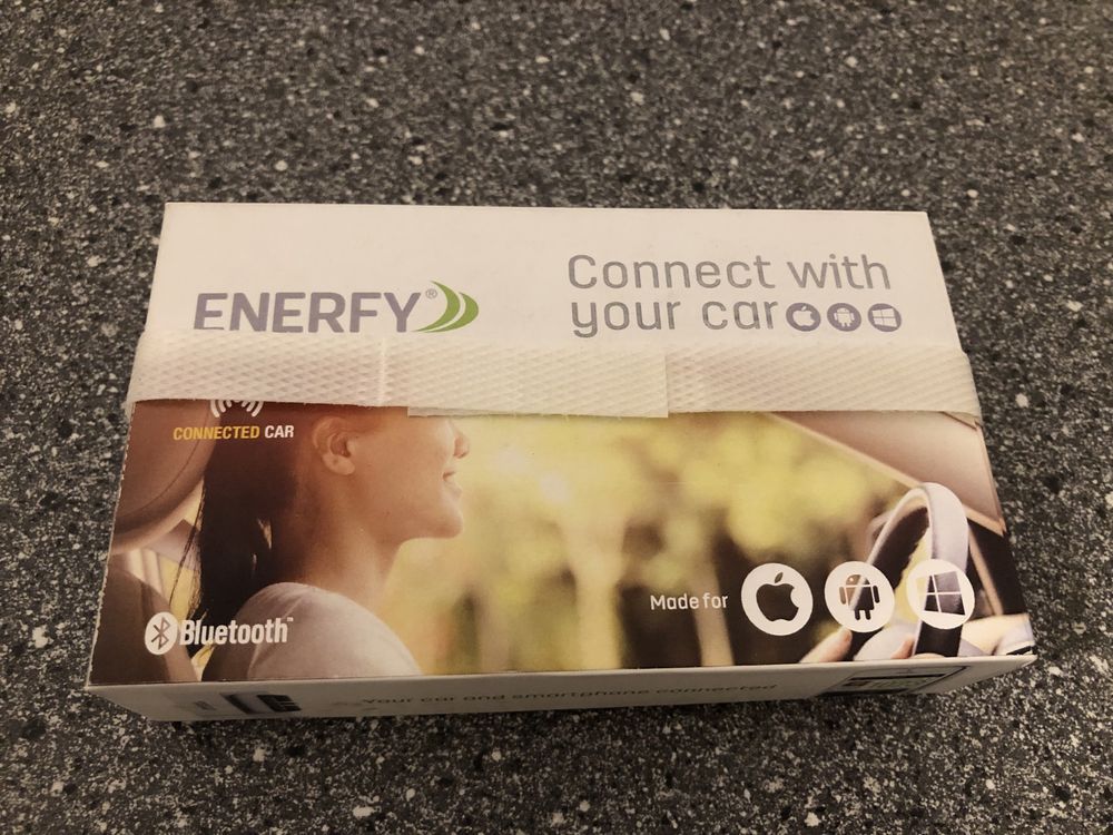 Enerfy connect whit Your car connected car bluetooth