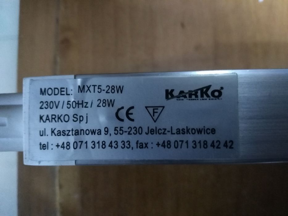 Świetlówka lampa