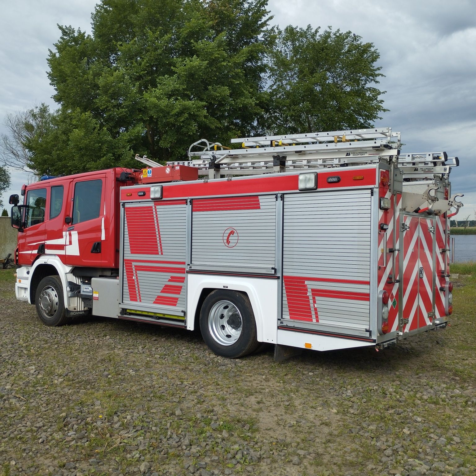 Samochód pożarniczy Scania P270,CNBOP,RATY.