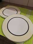 M&S Manhattan porcelana talerz obiadowy