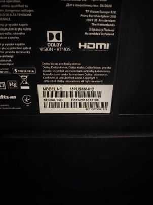Moduł zasilania do TV Philips 55PUS8804/12