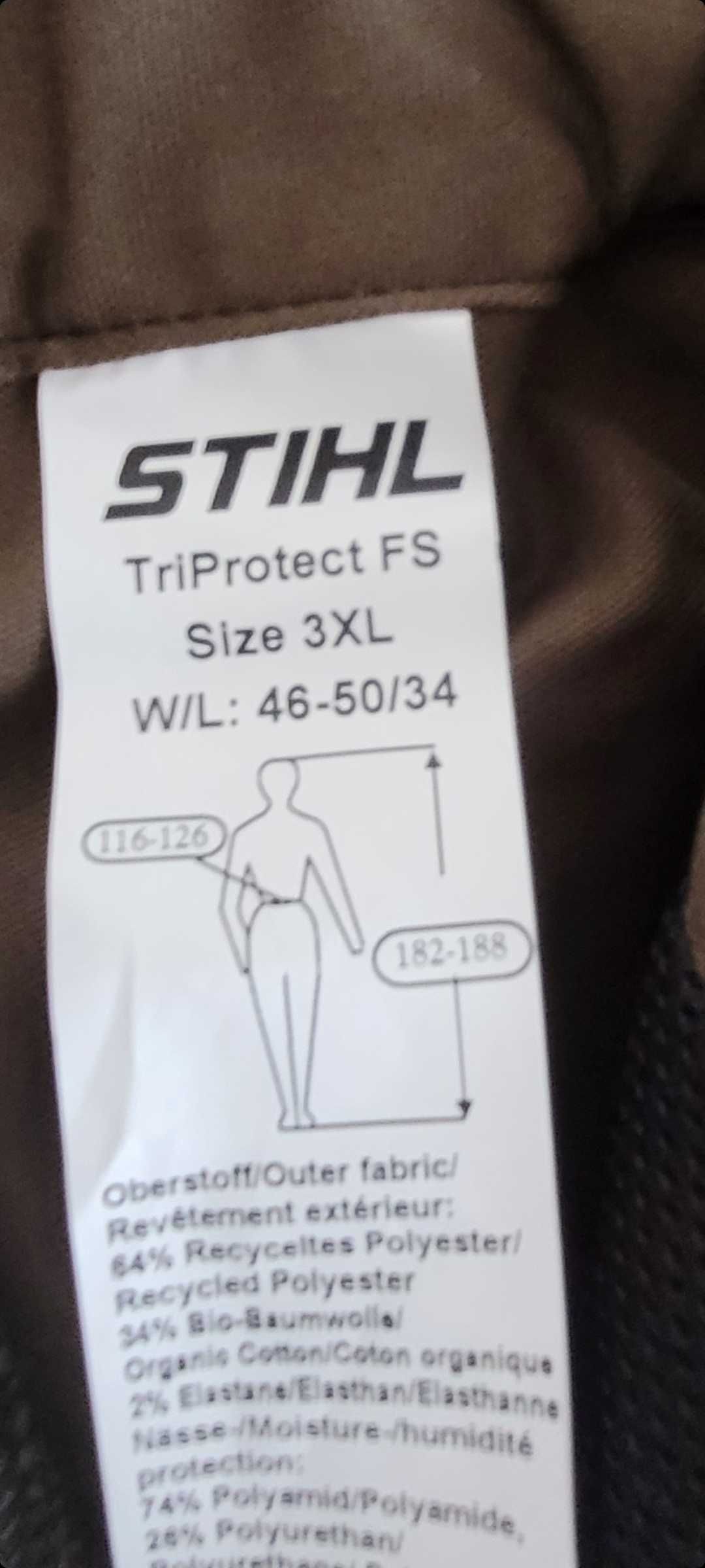 Spodnie pilarza NOWE Stihl TriProtect
