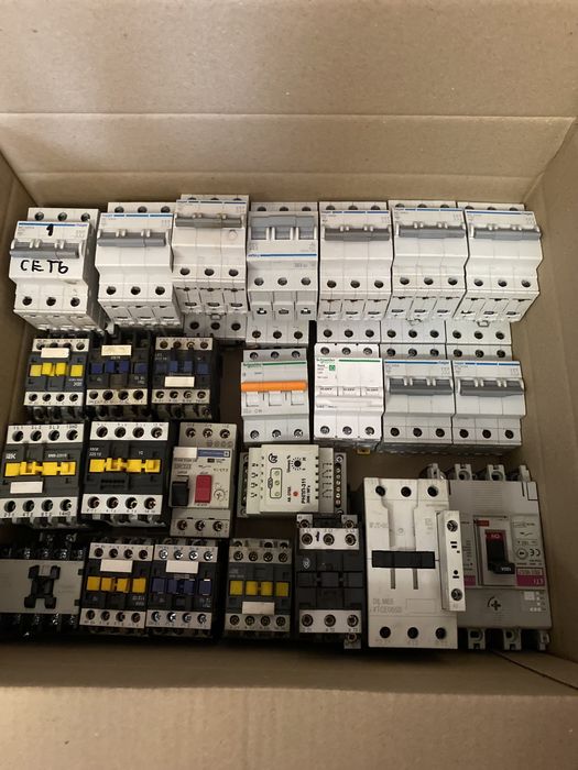 Hager автоматичні автомати 3ф та контактори