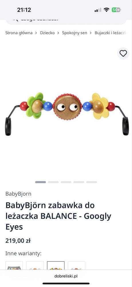Bujak babybjorn siatka antracyt