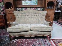 Kanapa podwójna dwuosobowa Ludwik sofa 120 cm #1598 Stylowy Węgrów