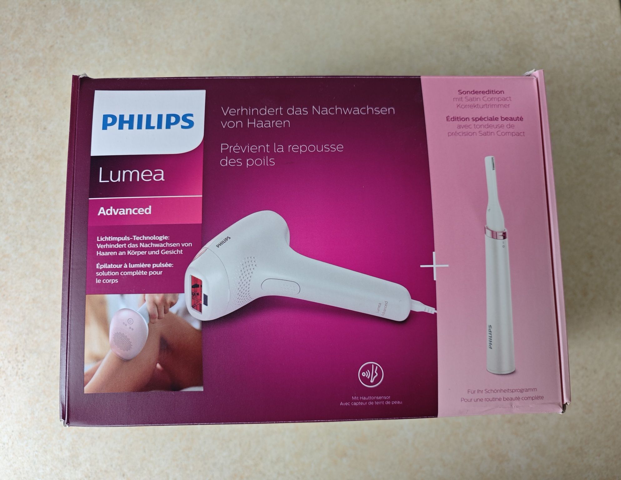 Depilator Philips Lumea Advanced z trymerem