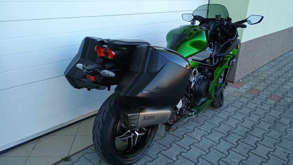 KAWASAKI NINJA H2 SX KUFRY AKRAPOVIĆ hayabusa z1000sx z1000 mt10 s1000