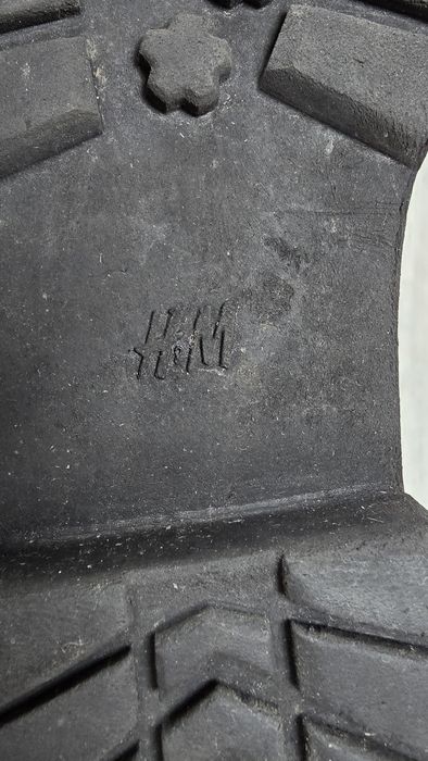 Buty botki dziewczęce rozmiar 36 h&m ocieplane zimowe