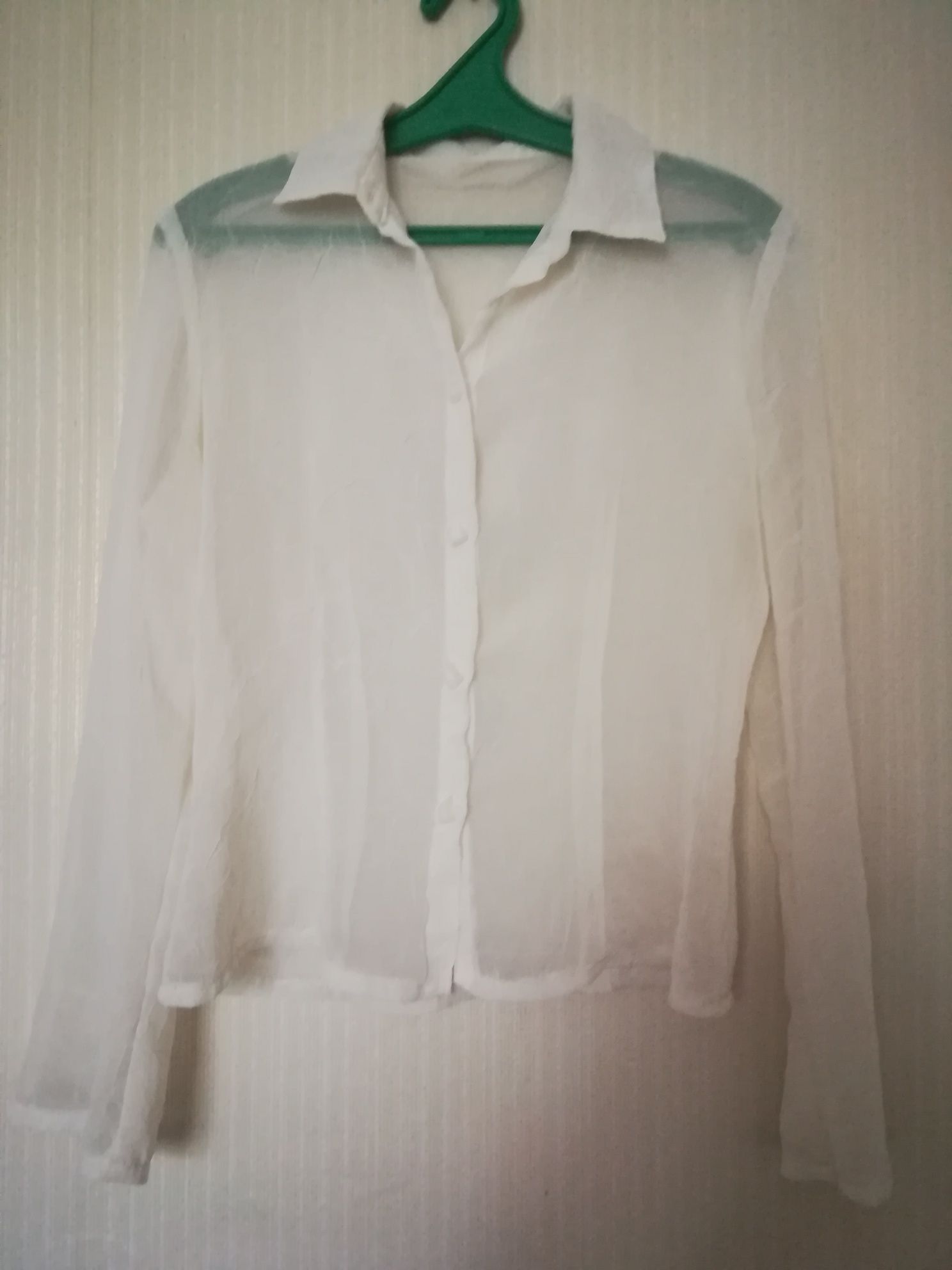 Блуза модная белая