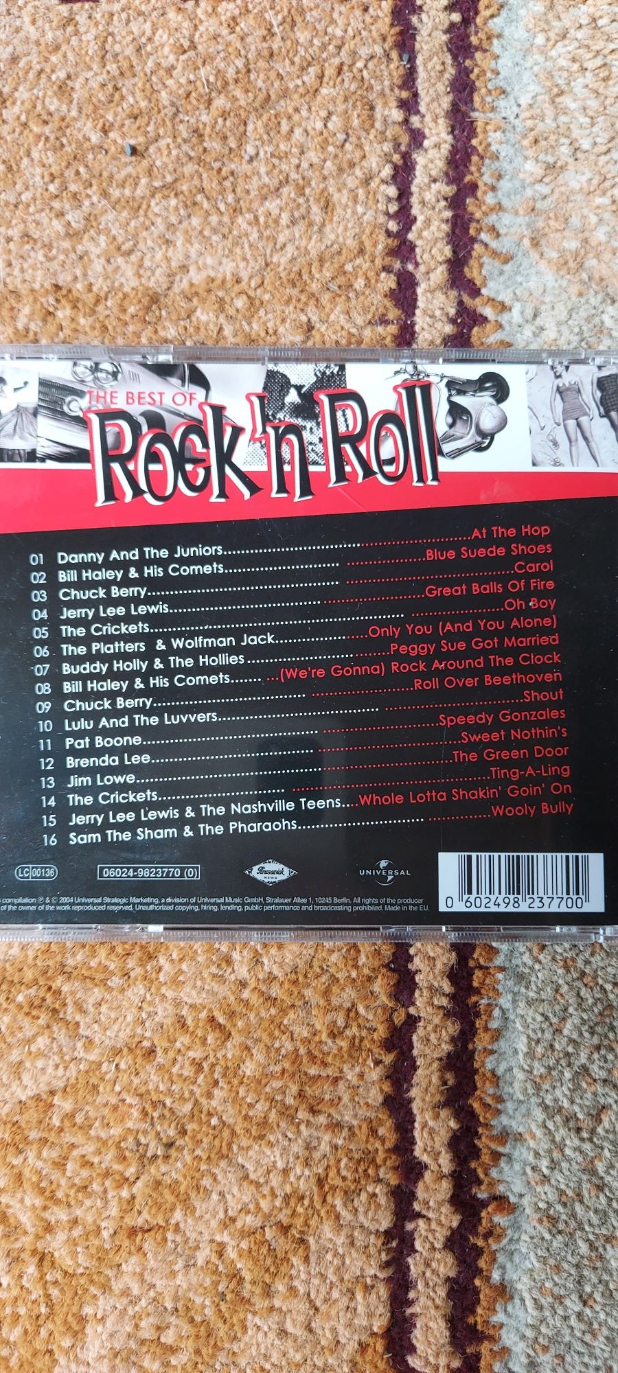 Płyta CD the Best of rock'n roll