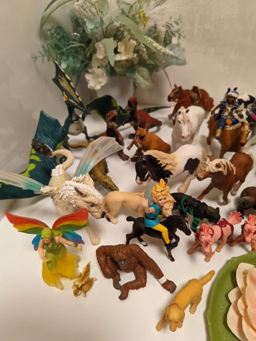 Фірурки Schleich PAPO AAA динозаври коні феї тваринки