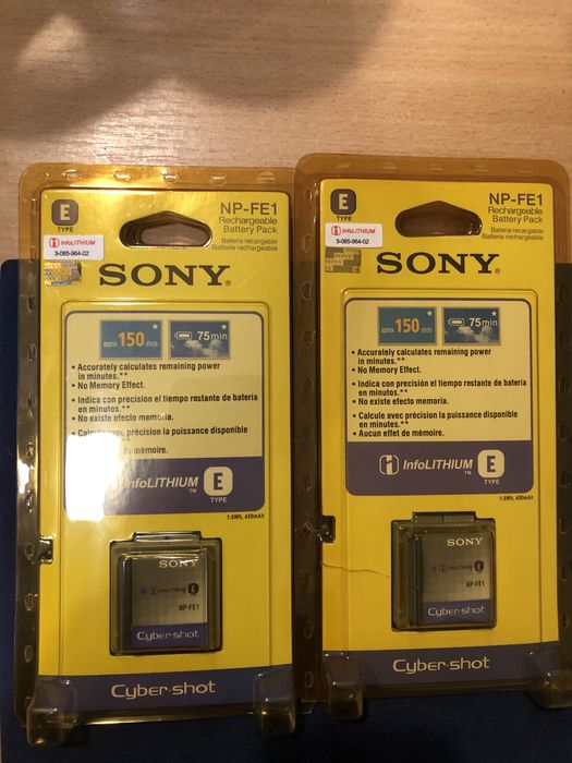 Аккумулятор Sony NP-BK1  type K. NP-FE1