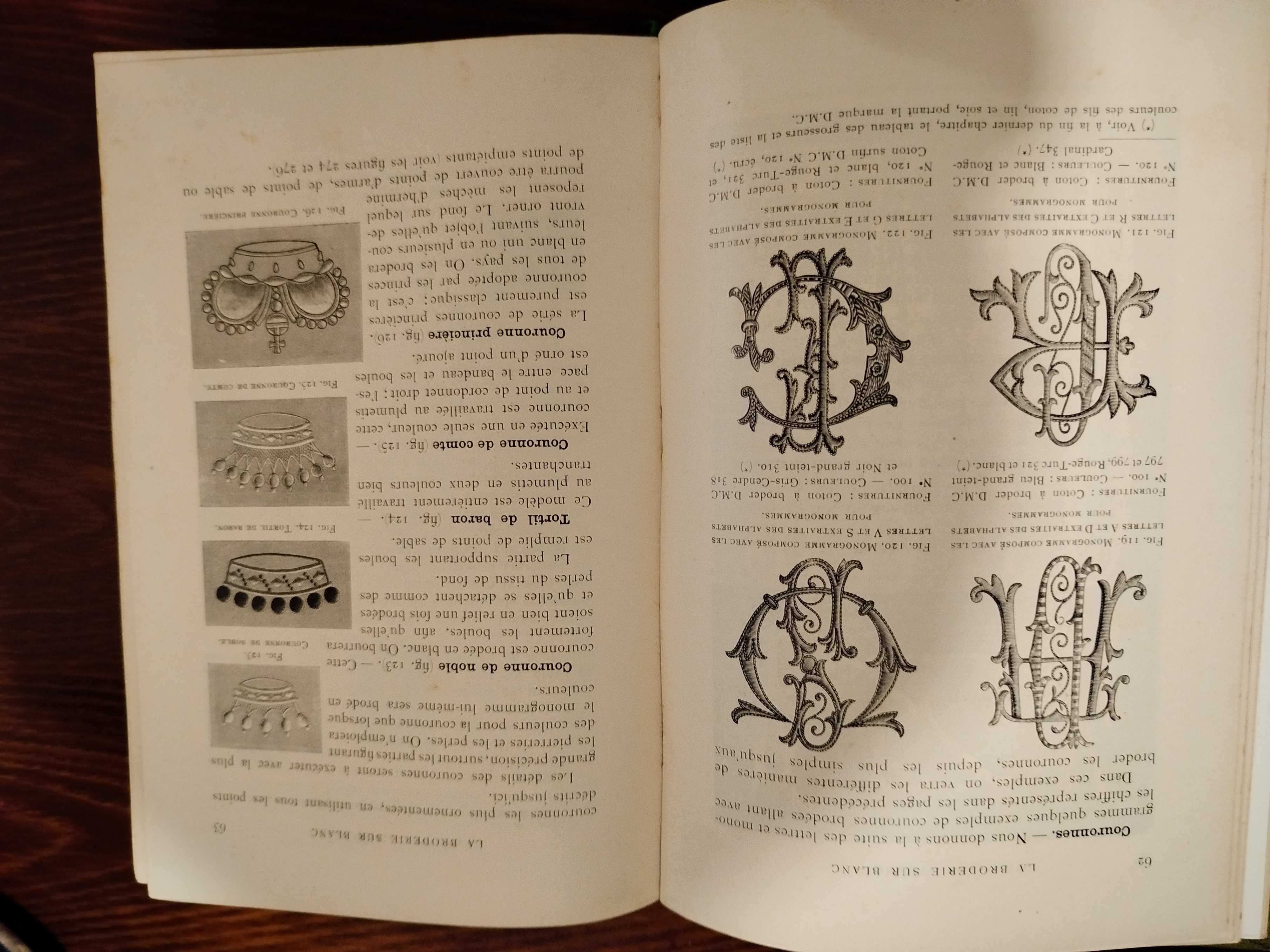 Encyclopédie des ouvrages / Costura / Bordados