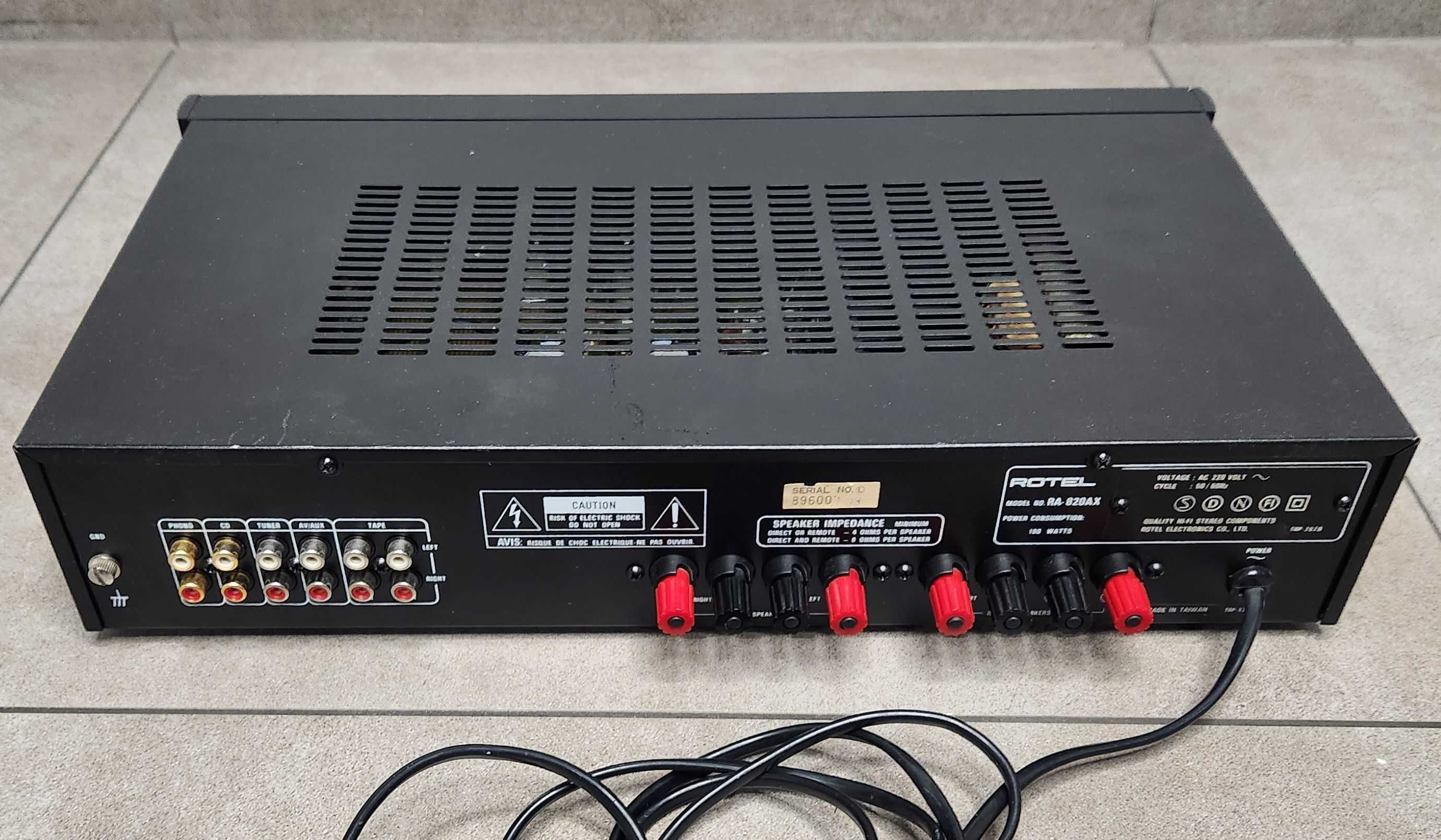 ROTEL RA-820 AX wzmacniacz