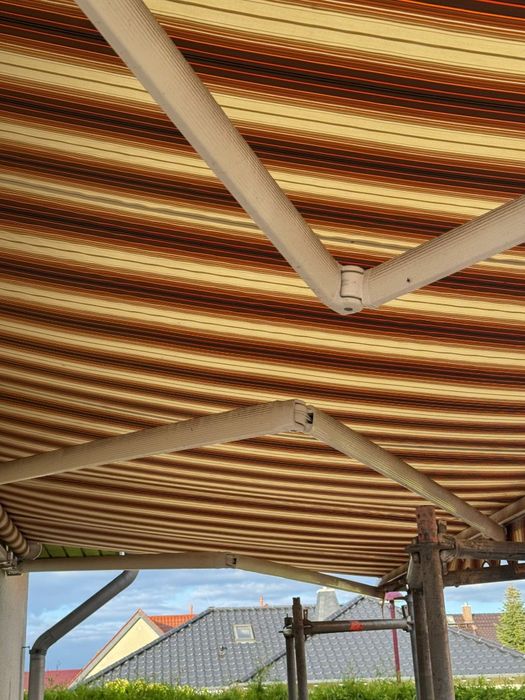 Markiza roleta elektryczną na pilota długość 7m, daszek