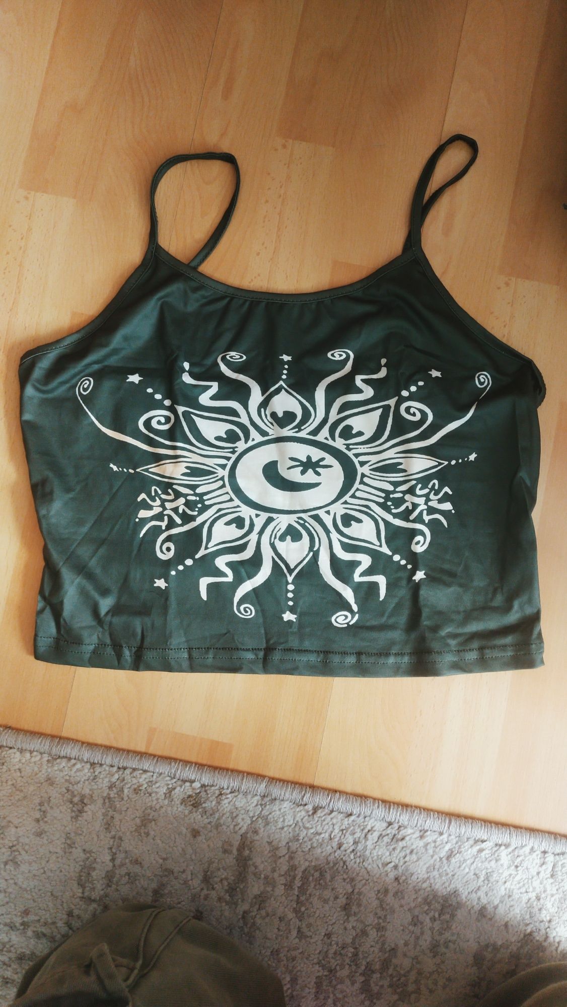 Koszulka, podkoszulka z wzorem, alt, y2k, fairy, grunge, emo, goth