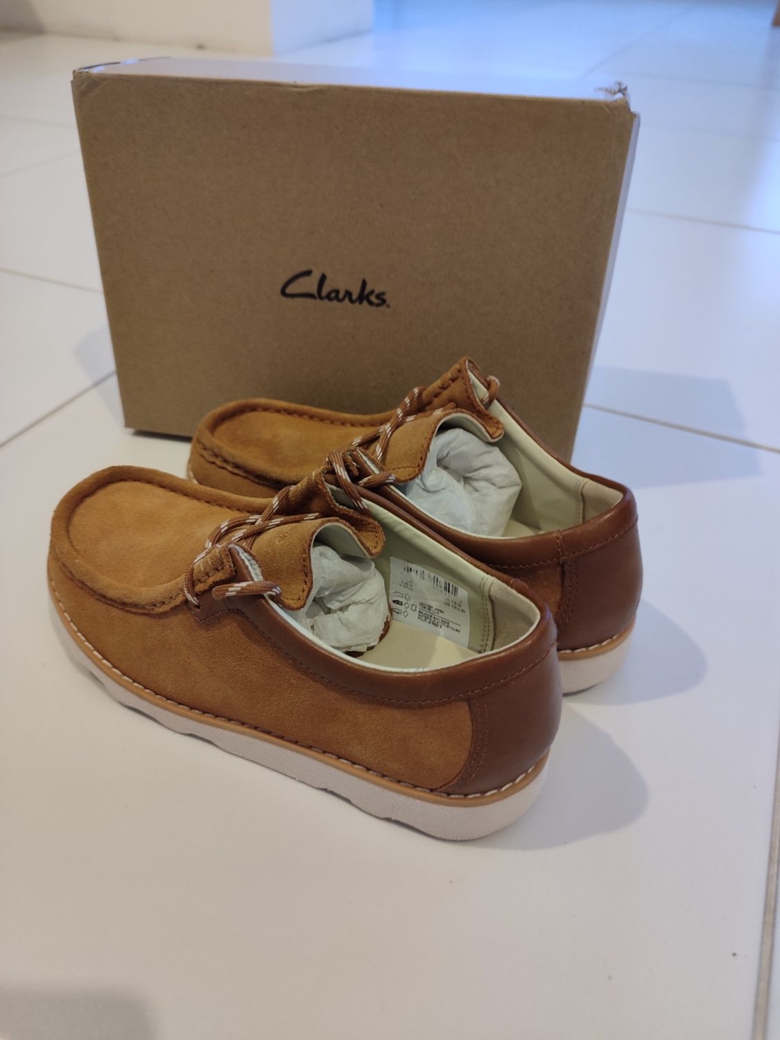 Clarks дитячі мокасини 32 розмір