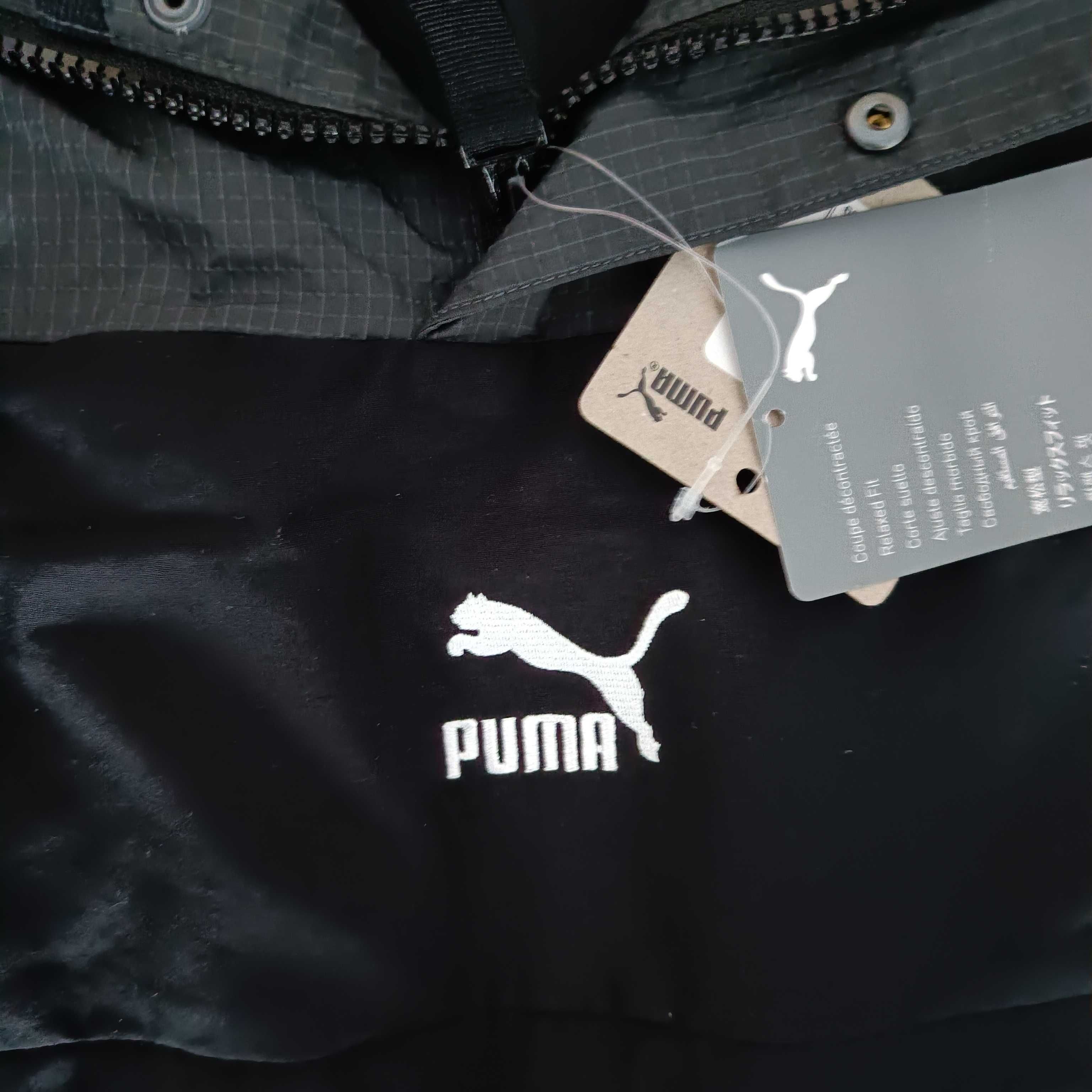 Kurtka Puma SWxP Half-Zip Jacket WV - Czarno/Szara roz.L