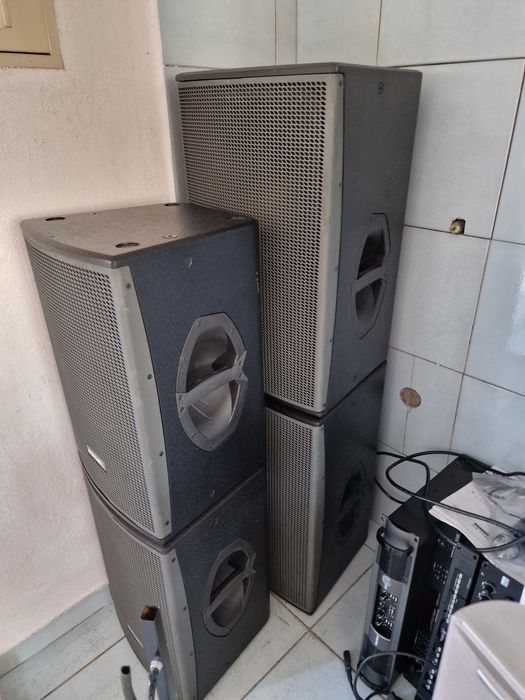 4 kolumny dwie Proel net-12p dwie net-10p ,super stan cena za 4 sztuki