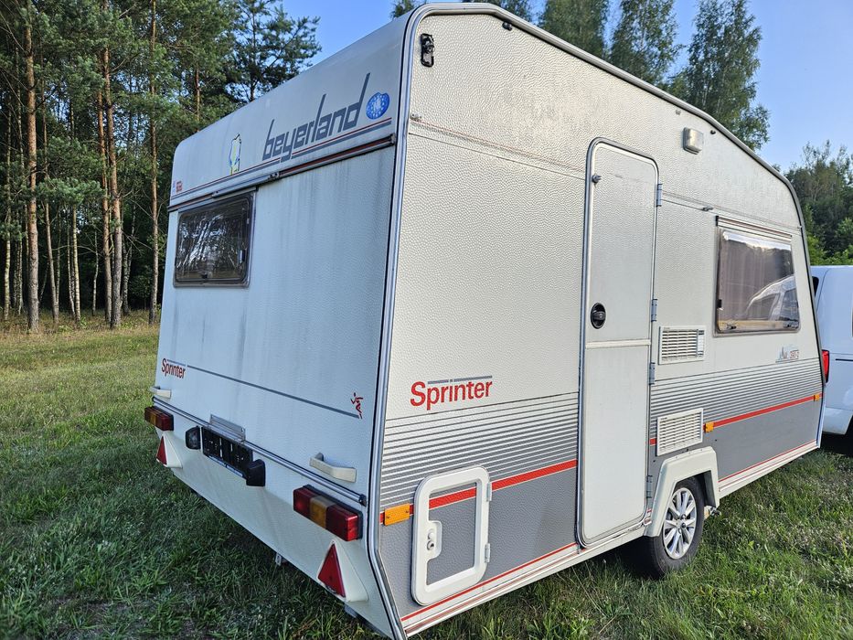 Przyczepa kempingowa Beyerland Sprinter 390 z 1997r.zarejstrowana 1000