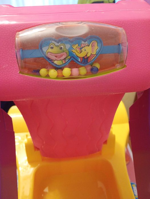 Jeździk chodzik pchacz interaktywny baby walker 18M+
