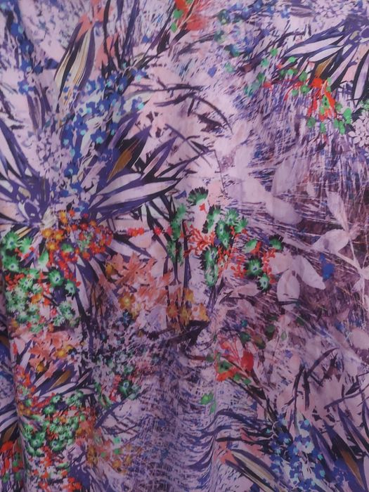 StoffArt Germany design kobieca sukienka flowers jedwabny cotton r XXX