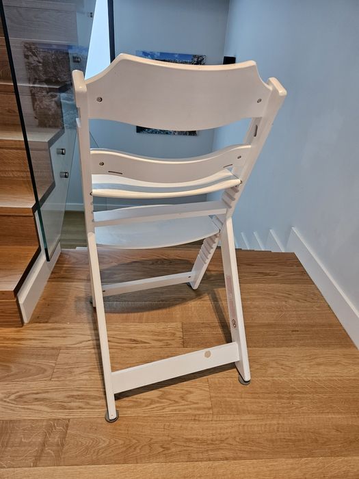 Cadeira alta branco madeira bebé criança