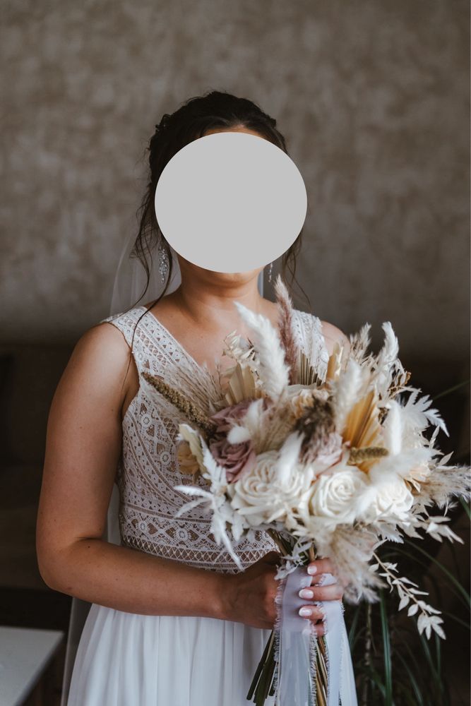 Suknia ślubna boho