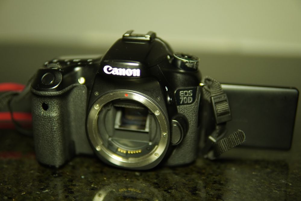 Canon 70D + lente 50 mm
