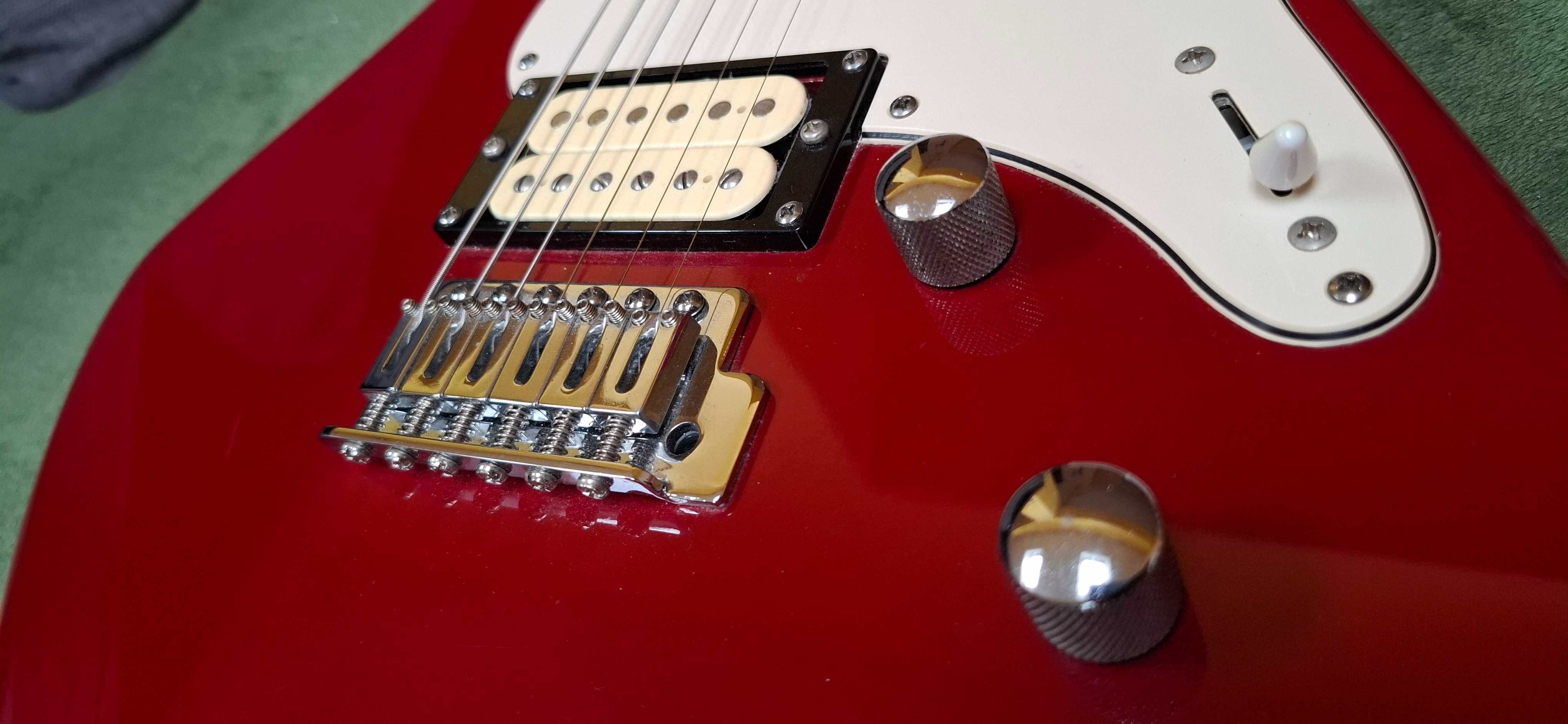 Gitara elektryczna Yamaha pacifica 112v kolor czerwony uzywana