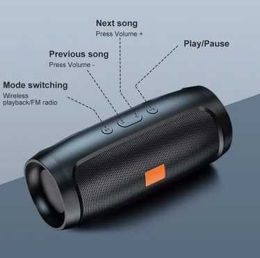 Głośnik Bluetooth Dual Speaker Stereo TF usb FM bezprzewodowy