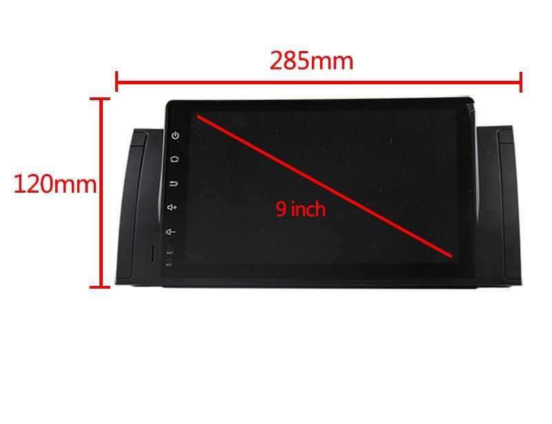 Radio FM RDS DAB CarPlay Android WiFi 4G GPS USB MP3 BMW 5 E39 X5 E53
