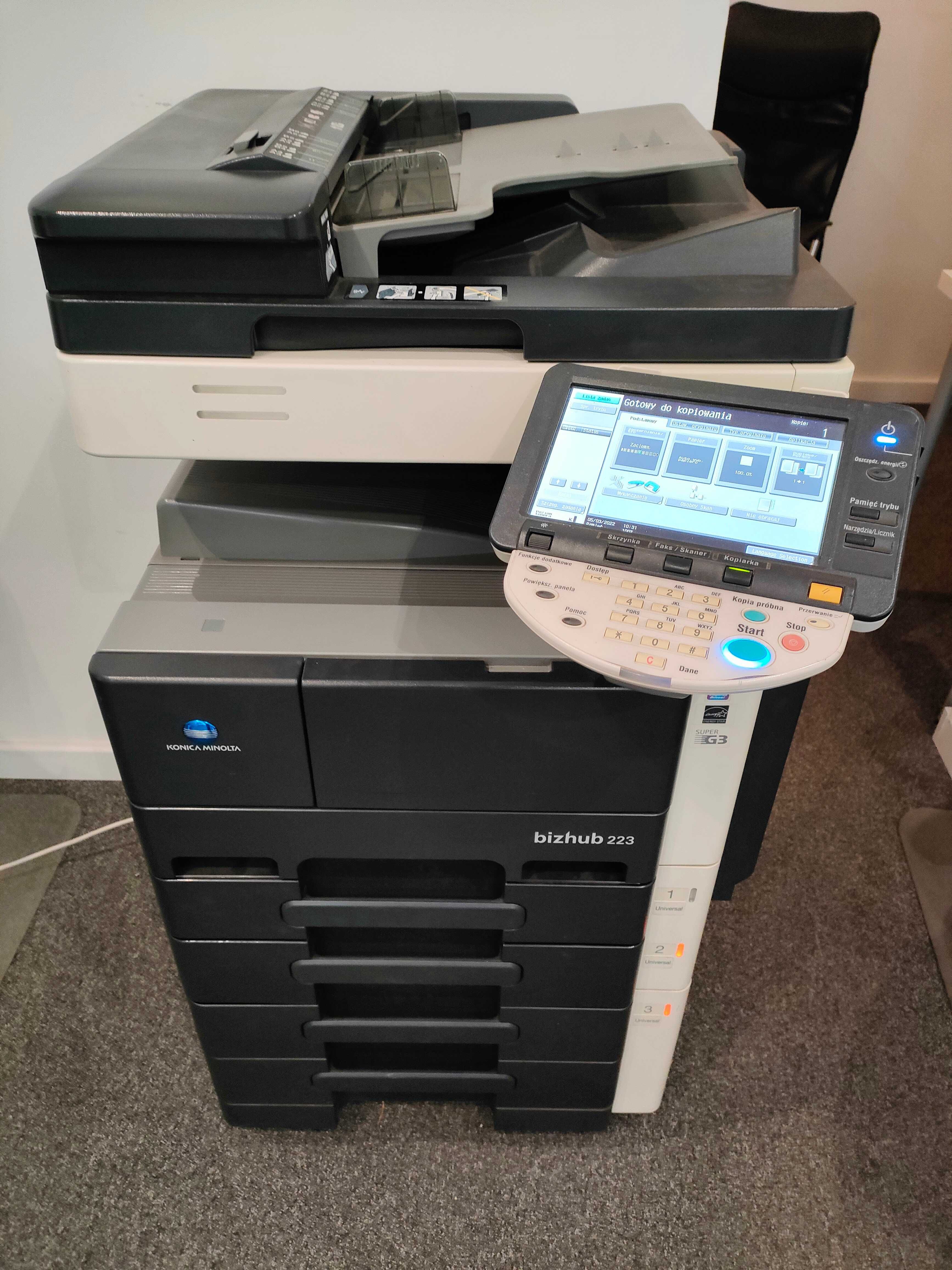 Drukarka Konica-Minolta BIZHUB 223