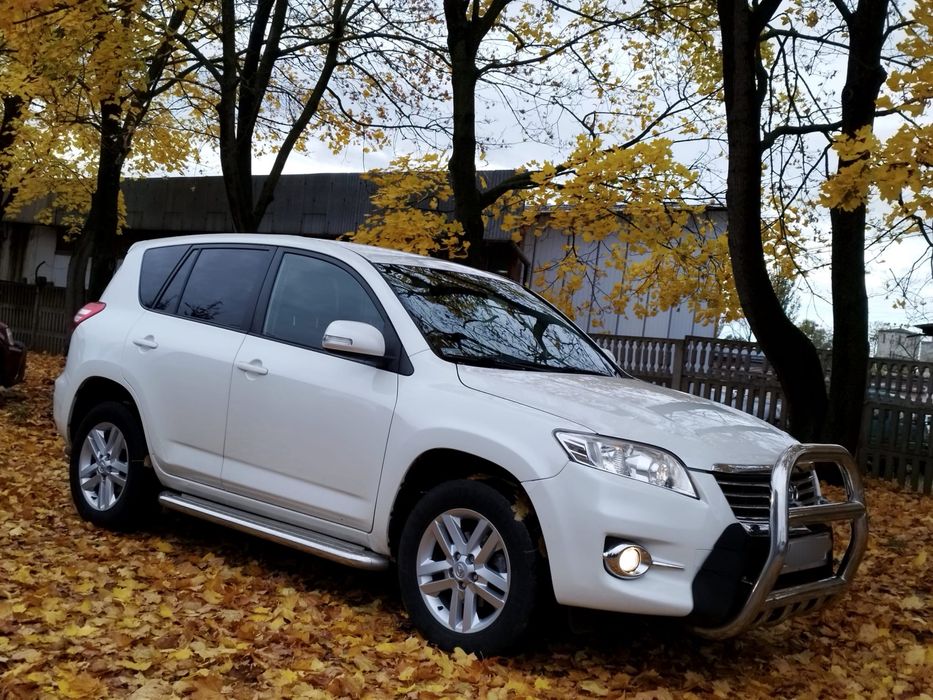 Rav4 4x4 2.0 bemzyna biala perla zamiana